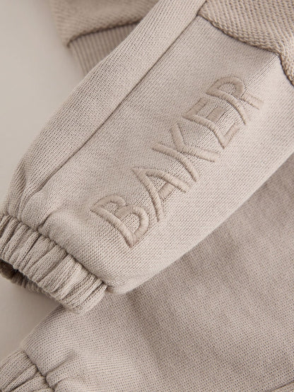 Baker by Ted Baker Stone Textured Sweatshirt and Joggers Set