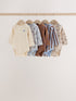 Blue Brunch Long Sleeve Bodysuits 5 Pack - Blue Brunch / 12 - 18 Months (80 - 86cm)