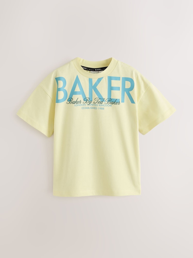 Baker by Ted Baker Oversized Graphic T-Shirt