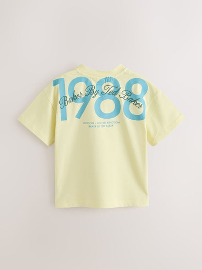 Baker by Ted Baker Oversized Graphic T-Shirt