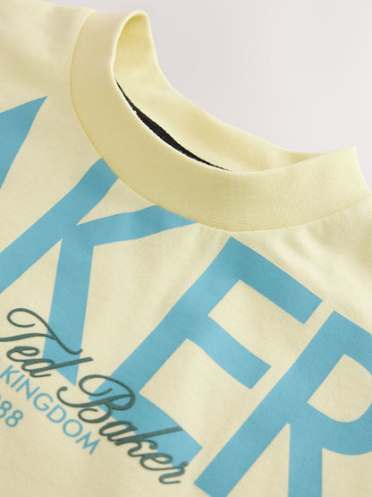 Baker by Ted Baker Oversized Graphic T-Shirt