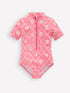 Boden Light Pink Short Sleeve Swimsuit - Light Pink / 10-11 Years (140-146cm)
