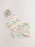 Neppy Rainbow Beanie and Snood Set (1-16yrs) - Size 1-2 Years (80-92cm) - Neppy Rainbow