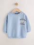 Blue Goose Printed Crew Neck Sweat Top (3mths-7yrs) - 12-18 Months (80-86cm)