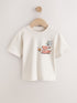 Ecru Tom and Jerry T-Shirt (3mths-8yrs) - Ecru / 7 - 8 Years (122 - 128cm)