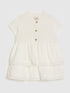 River Island White Knitted Broidery Dress