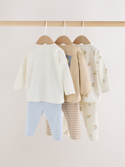Blue/Cream Bertie Bear
