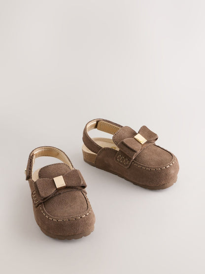 Baker by Ted Baker Bow Mocassin Mule Clog Sandals