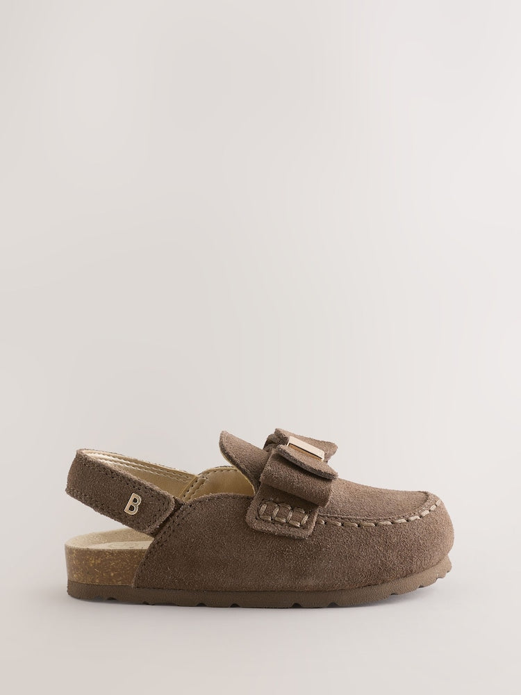 Baker by Ted Baker Bow Mocassin Mule Clog Sandals