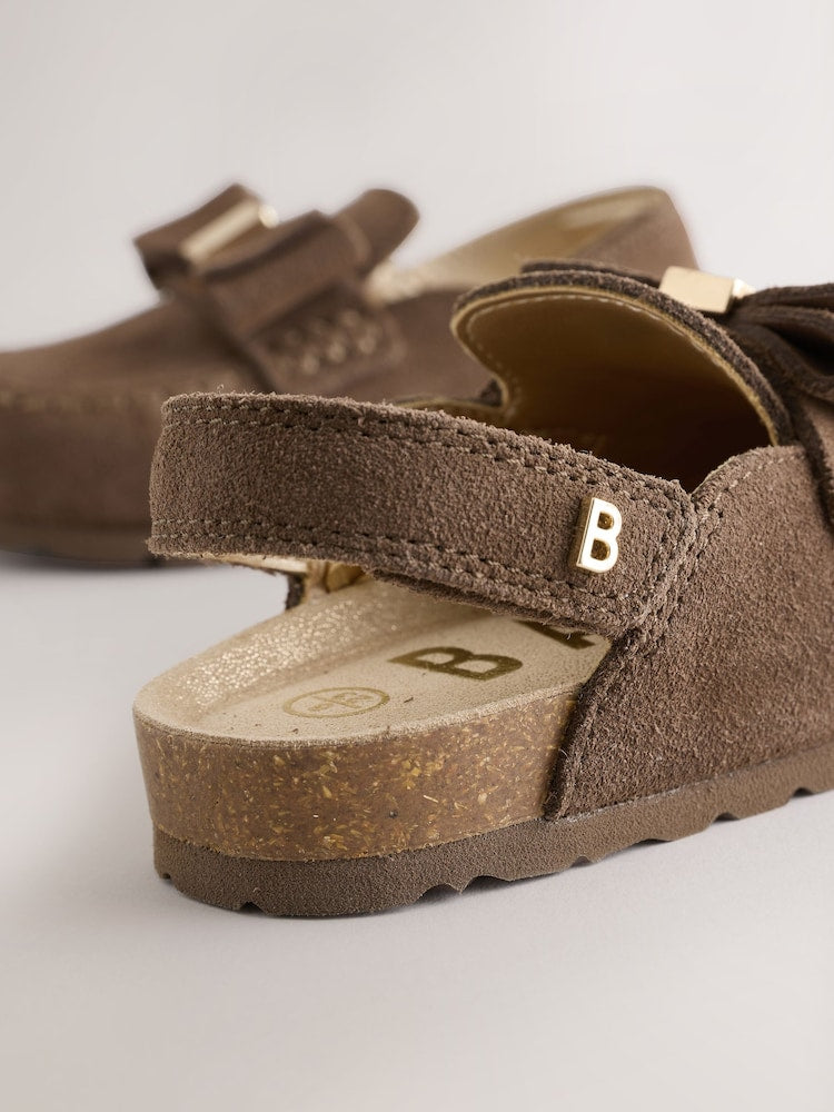 Baker by Ted Baker Bow Mocassin Mule Clog Sandals