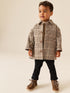 Brown Check Coat (3mths-7yrs) - Brown Check / 12-18 Months (80-86cm)