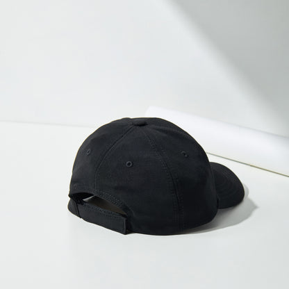 Textured Hat with Snap Button Closure