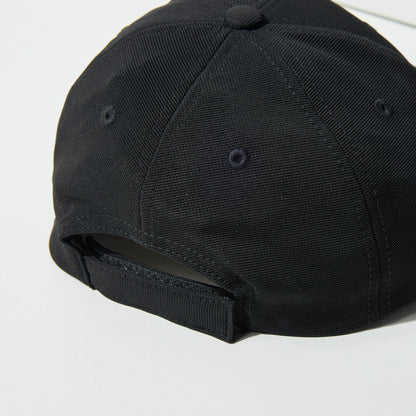 Textured Hat with Snap Button Closure