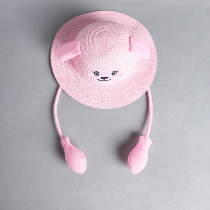 Textured Hat with Moving Ears