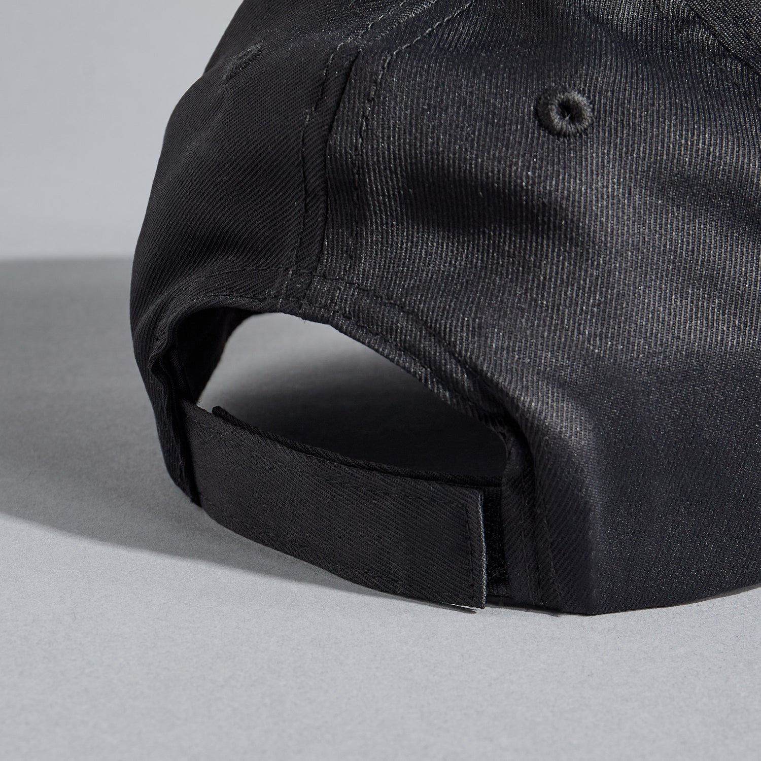 Applique Baseball Cap with Hook and Loop Strap Closure
