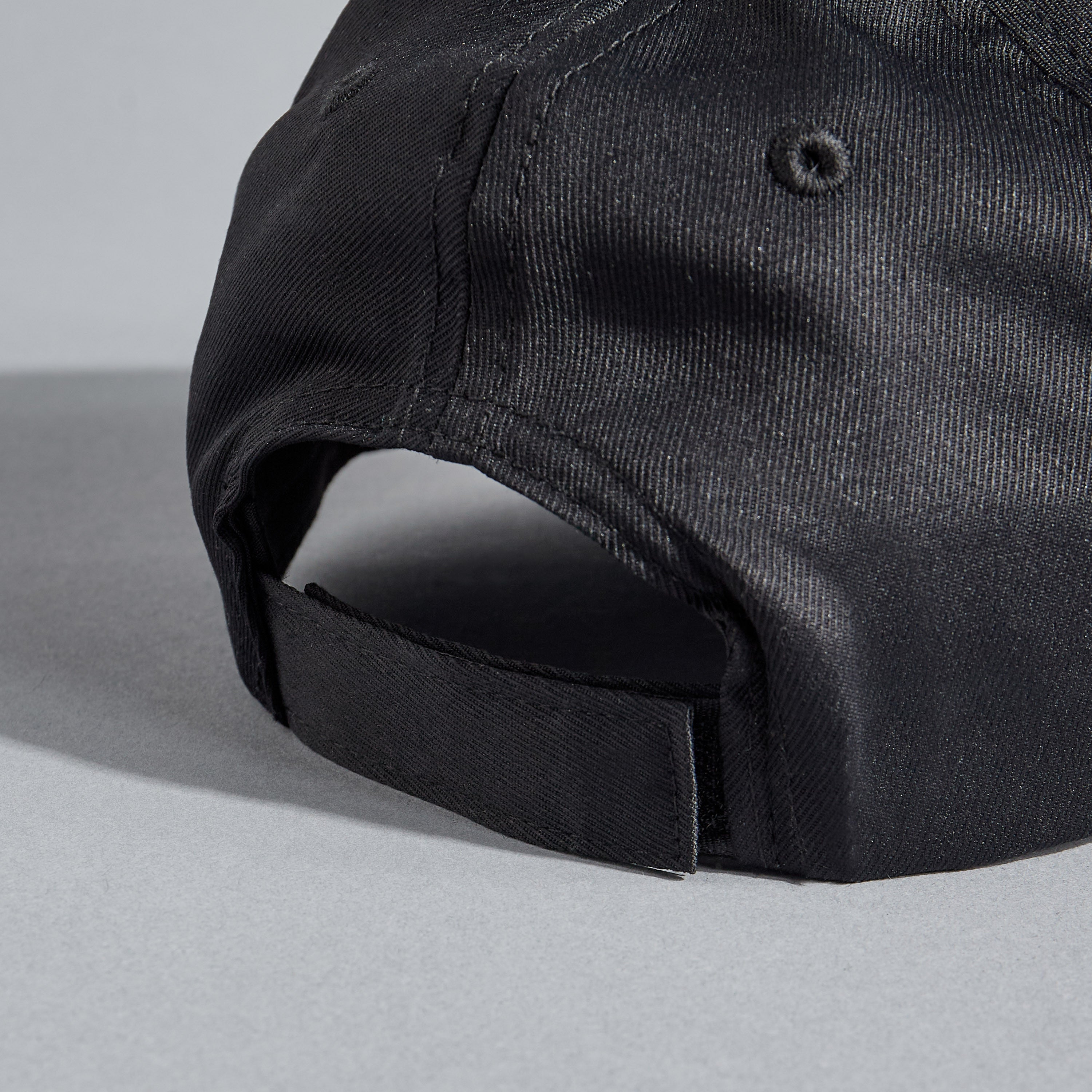 Applique Baseball Cap with Hook and Loop Strap Closure