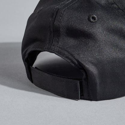 Applique Baseball Cap with Hook and Loop Strap Closure