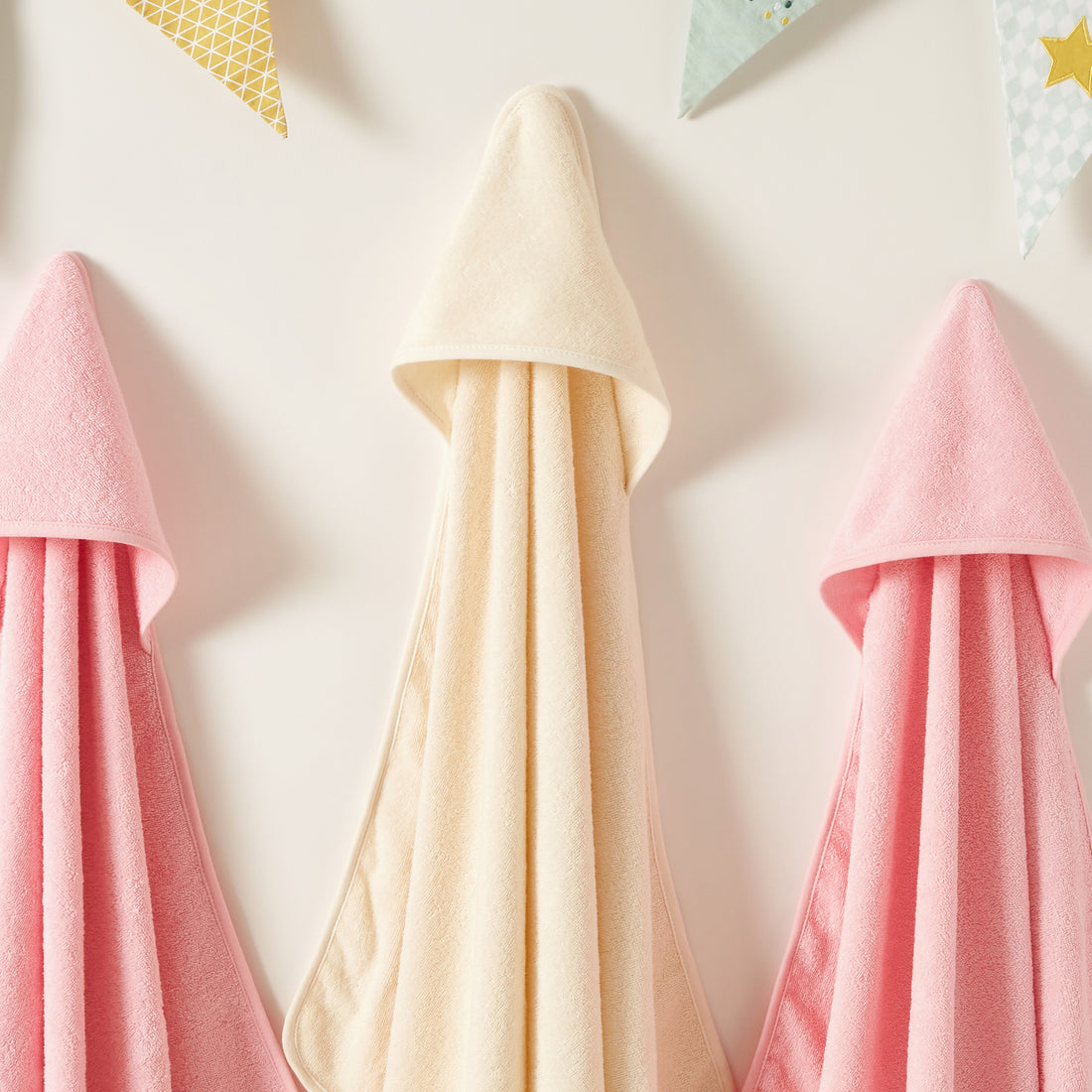 Juniors 3-Piece Hooded Towel Set - 75x75 cms