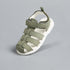 Textured Fisherman Sandals with Hook and Loop Closure color swatch