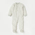 Juniors Striped Closed Feet Sleepsuit with Long Sleeves - Grey / 9-12 mths