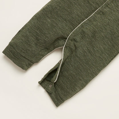 Juniors Textured Sleepsuit with Long Sleeves