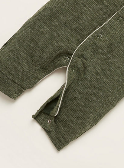 Juniors Textured Sleepsuit with Long Sleeves-baby-boys-clothing-nightwear-sleepsuits-image-3