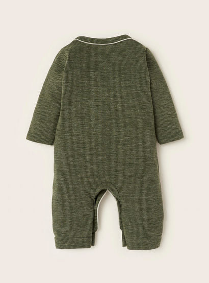 Juniors Textured Sleepsuit with Long Sleeves-baby-boys-clothing-nightwear-sleepsuits-image-4