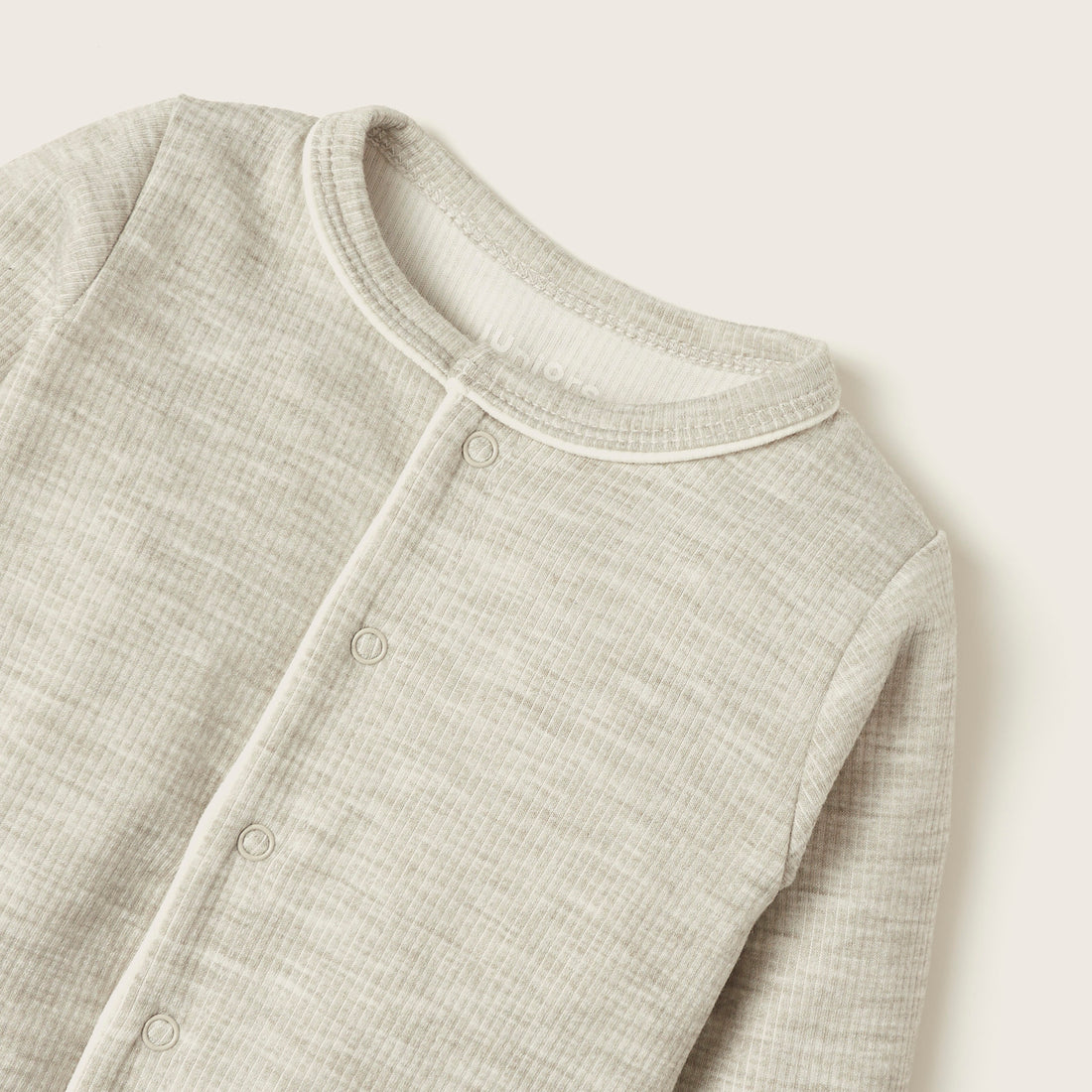 Juniors Textured Sleepsuit with Long Sleeves