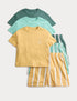 3 Pack Cotton Rich Animal Pyjama Sets (1-8 Yrs)