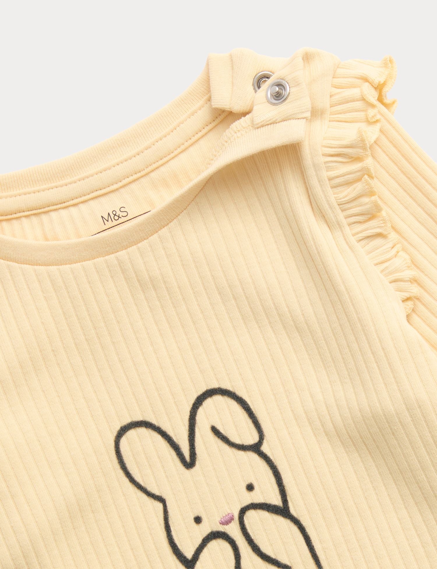2pc Cotton Rich Bunny Outfit (0-3 Yrs)