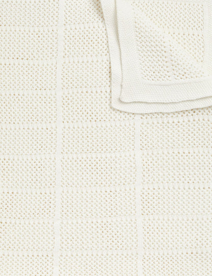 Pure Cotton Cellular Shawl