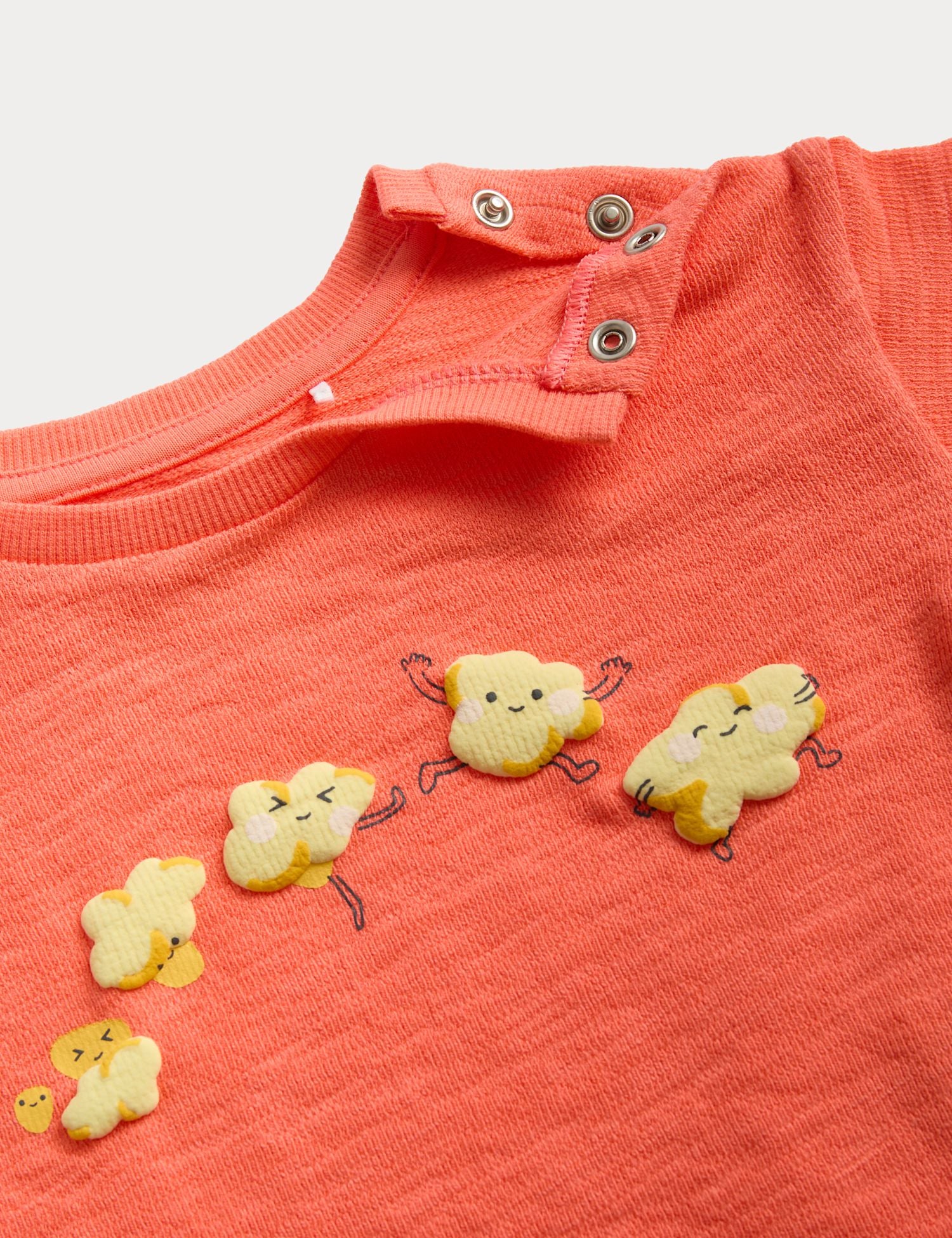 2 Piece Pure Cotton Popcorn Top &amp; Bottom Outfit (0-2 Yrs)
