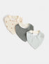 3 Pack Cotton Rich Dribble Bibs