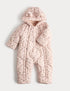 Ditsy Floral Quilted Snowsuit (0-3 Yrs)