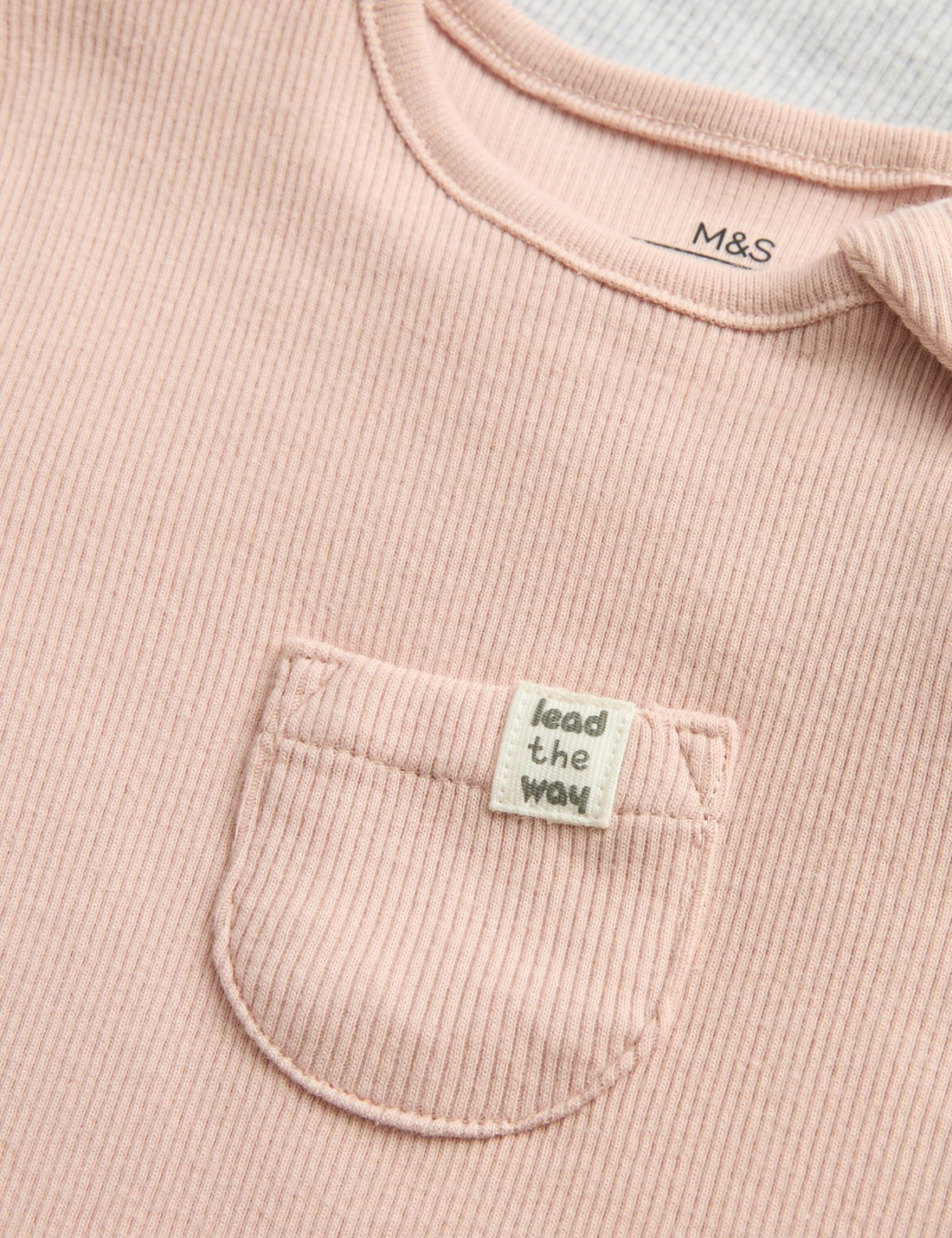 3 Pack Cotton Rich Ribbed Sleepsuits (6½lbs-3 Yrs)