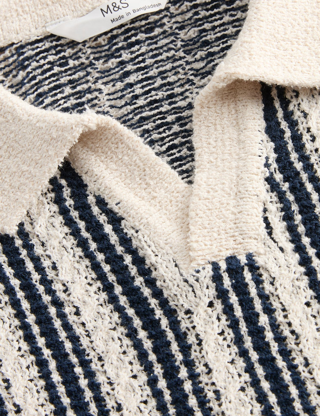 Cotton Rich Striped Knitted Top (2-10 Yrs)