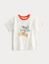 Pure Cotton Cool Beans Graphic T-Shirt (0-3 Yrs) - WHITE MIX / 12-18 Months