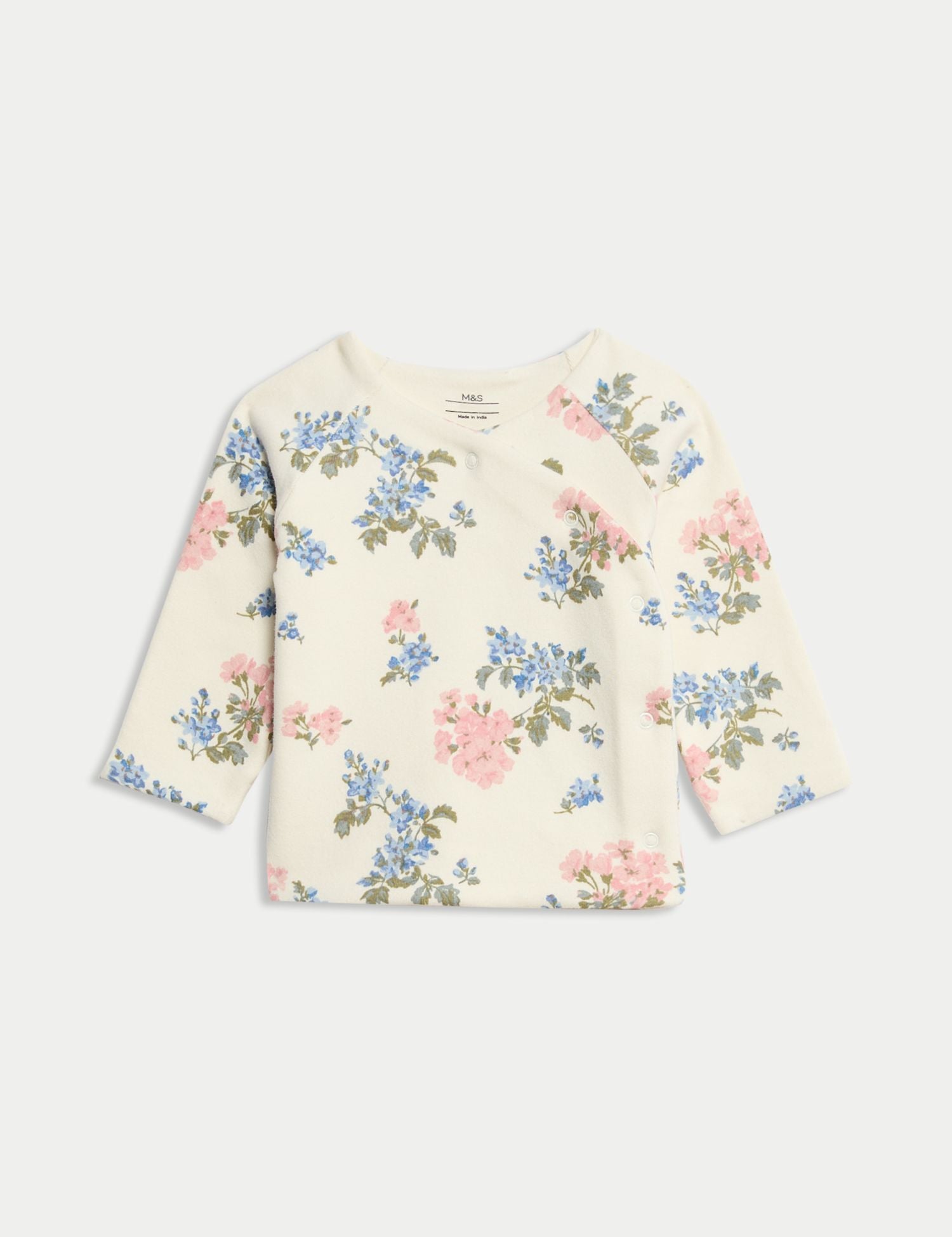 2pc Cotton Rich Floral Outfit (0-12 Mths)