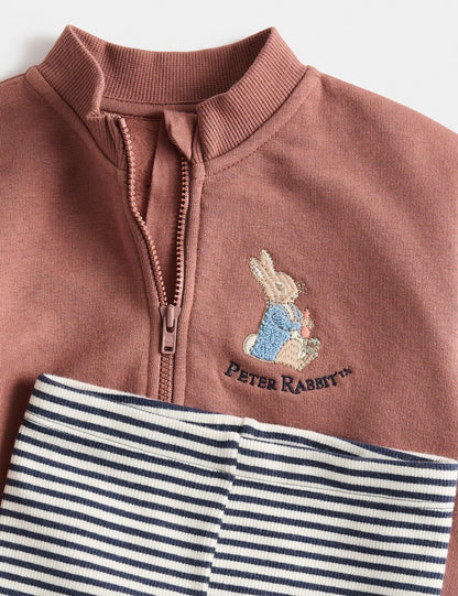 Cotton Rich Peter Rabbit™ Sweat Outfit (0-3 Yrs)