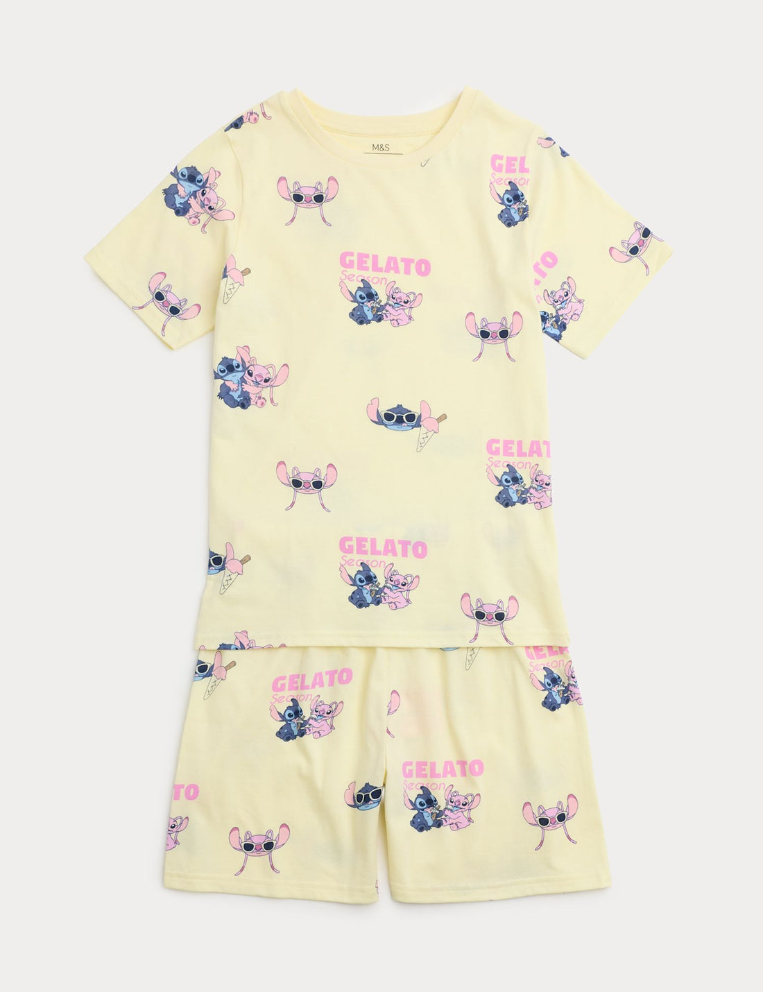 Pure Cotton Lilo &amp; Stitch™ Pyjamas (3-16 Yrs)
