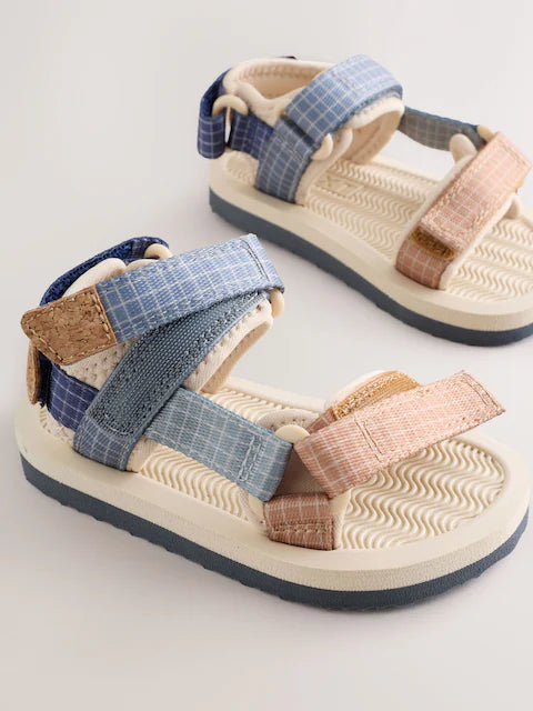 Neutral Wide Fit (G) Touch Fastening Trekker Walking Sandals