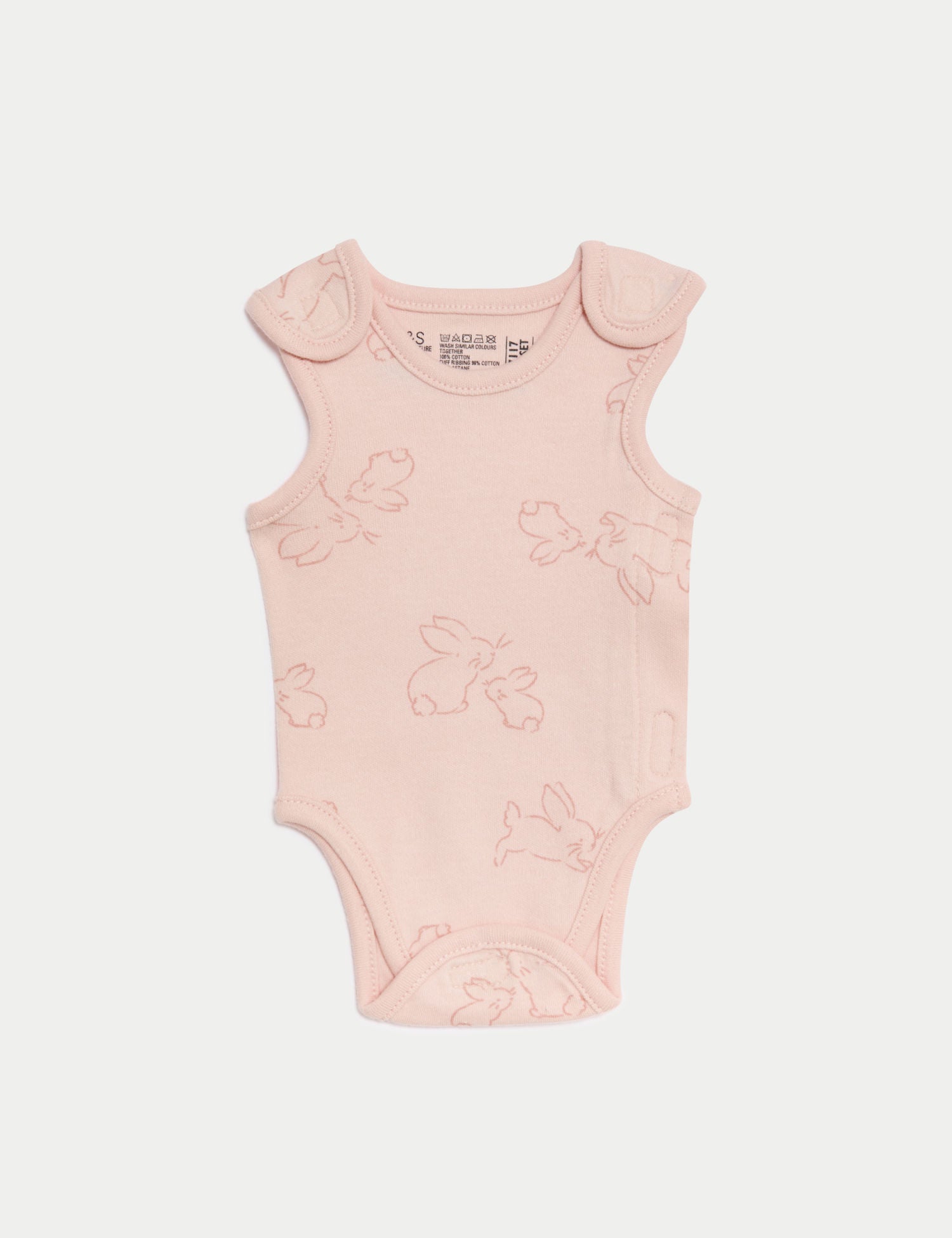 7pc Pure Cotton Premature Heart &amp; Bunny Starter Set
