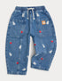 Miffy Embroidered Jeans (2-8 Yrs) - DENIM / 4-5 Years