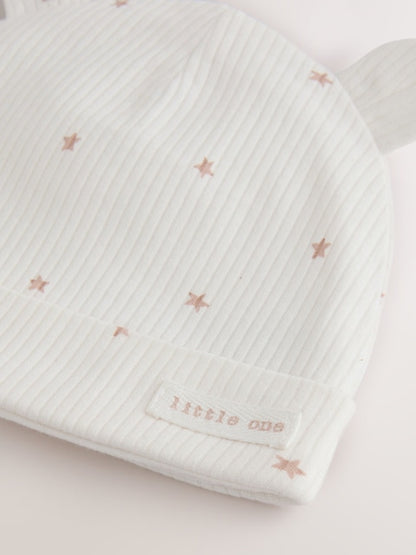 Cream Baby Sleepsuit and Hat Set (0-9mths)