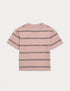 Pure Cotton Striped Textured T-Shirt (2-8 Yrs) - NEUTRAL / 2-3 Years