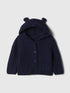 Baby Bear Cardigan - Dark Night Blue / 12-18M