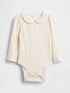 Baby First Favorites TinyRib Bodysuit - Ivory Frost / 12-18M