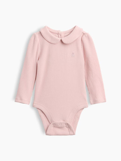 Baby First Favorites TinyRib Bodysuit - Primitive Pink / 12-18M