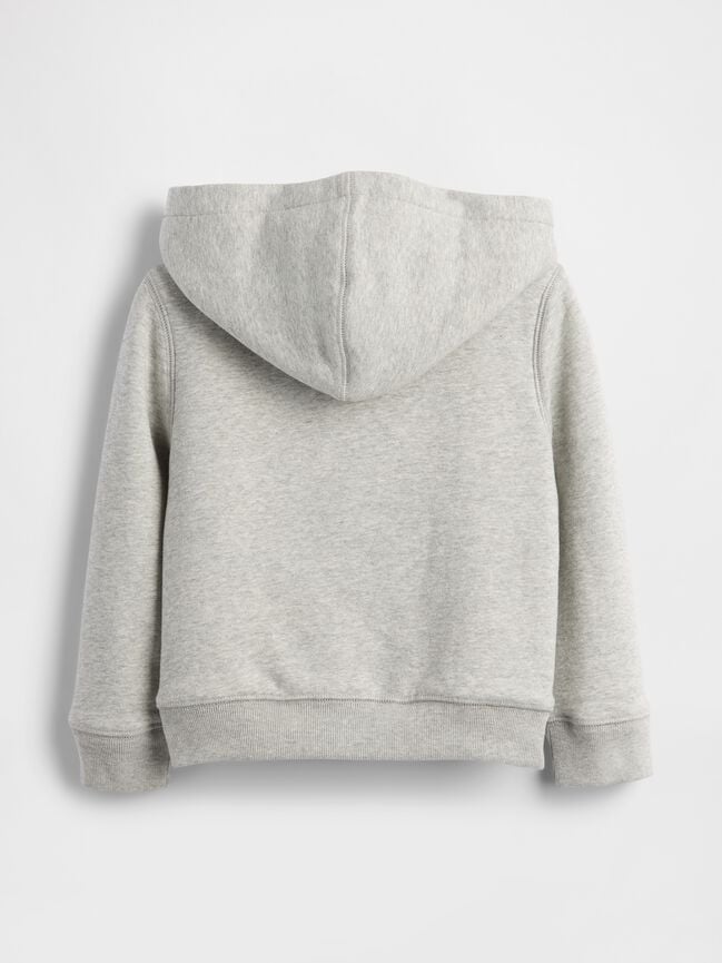babygap logo sherpa zip hoodie