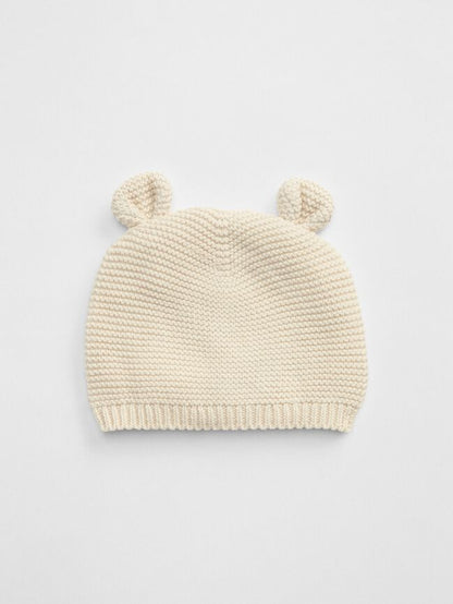 Baby Brannan Bear Beanie - French Vanilla / 12-18M
